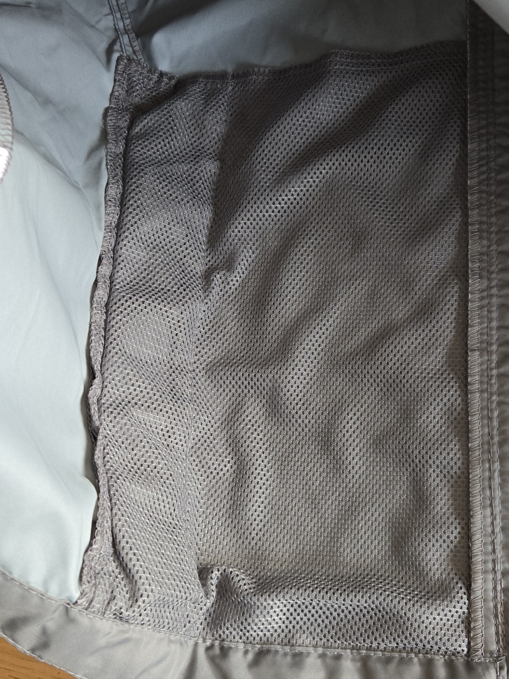 columbia grey waterproof jacket | size large | stowable hood nwt rain shell - Picture 9 of 12